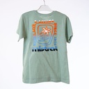 9381 t-shirt garçon vert