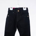 4015 Pantalon jean bas large noir 
