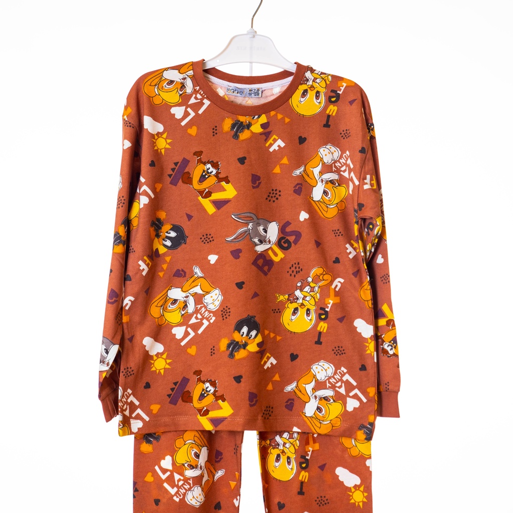 11309 pyjama isobel unisexe marron 