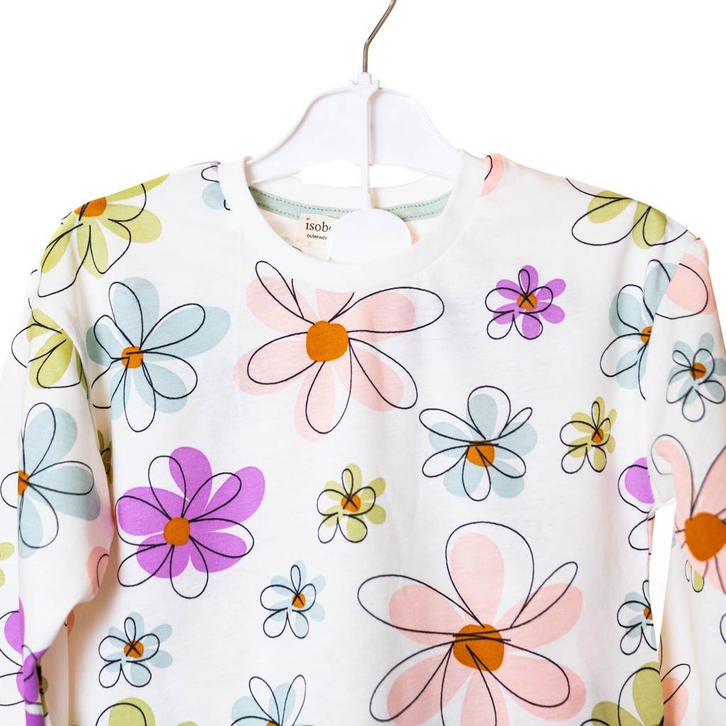 31216 pyjama isobel fille blanc fleur