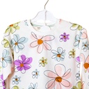 31216 pyjama isobel fille blanc fleur
