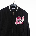 3593 Bomber fille noir 