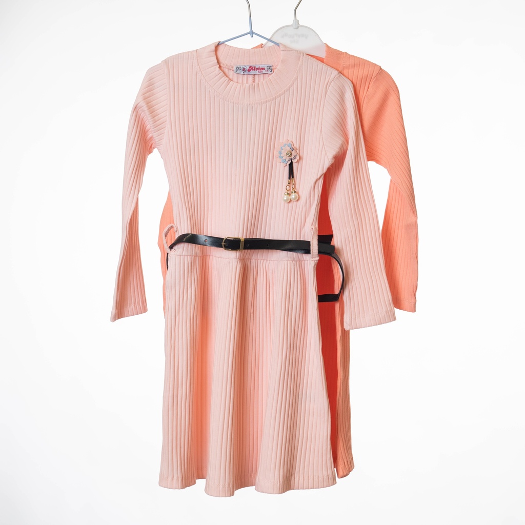 6931 Robe pull rose