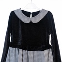 7029 Robe noir et blanc