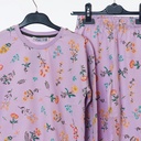 11301 Pyjama meuve motif fleurs