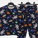 32210 Pyjama garçon bleu Espace