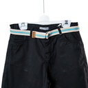 6016 short noir kaki ceinture