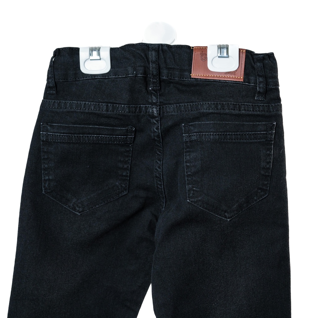6027 Pantalon jean bleu slim