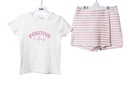 7517 Ensemble jupe rose blanc 