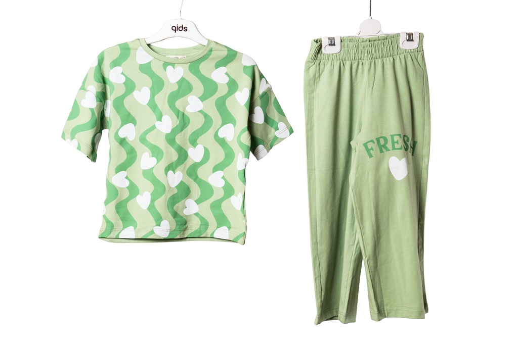7455 Ensemble pantalon vert