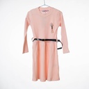 6931 Robe pull rose