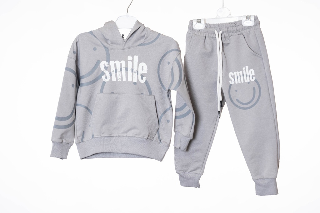 6775 Ensemble gris SMILE