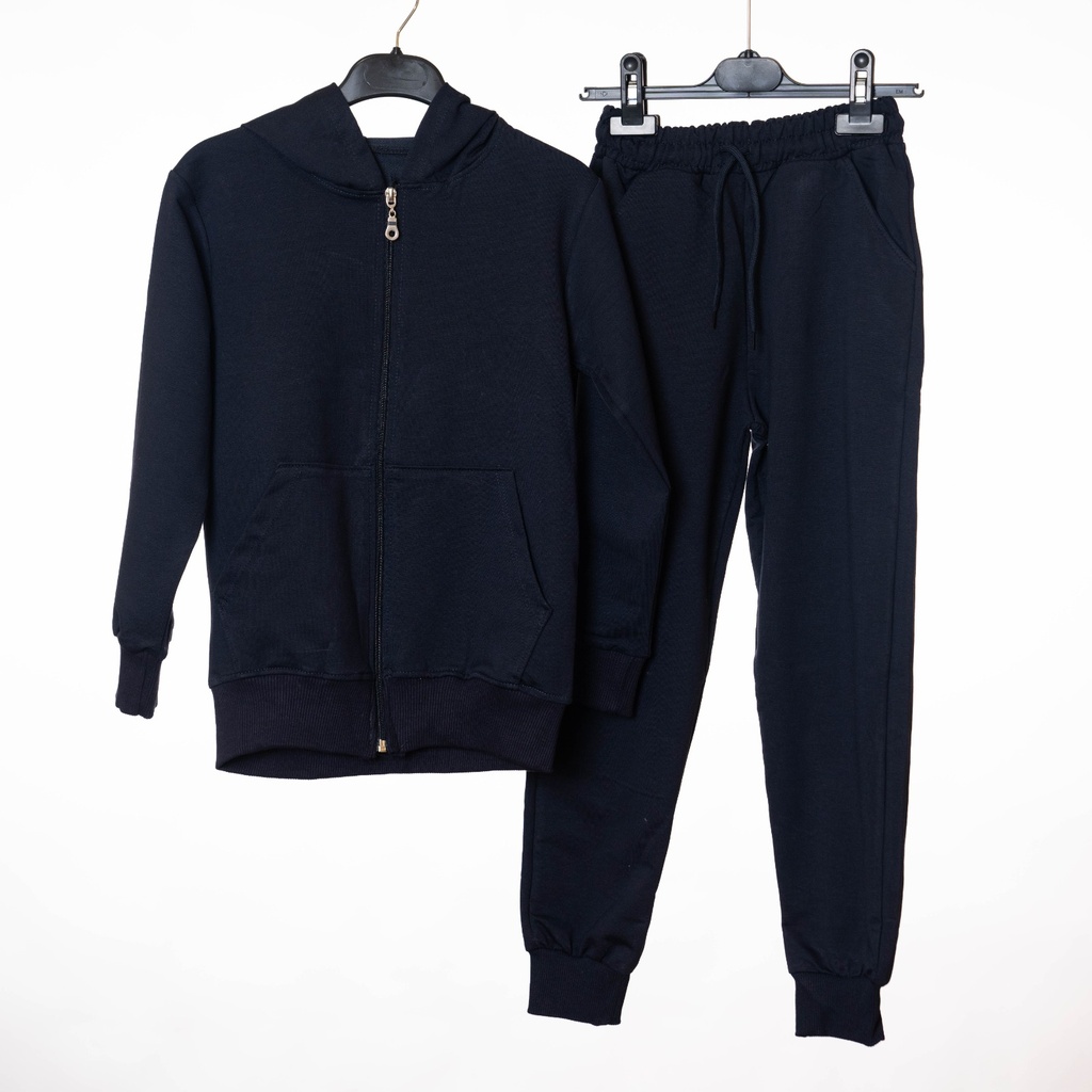 24032 Ensemble jogging bleu sombre