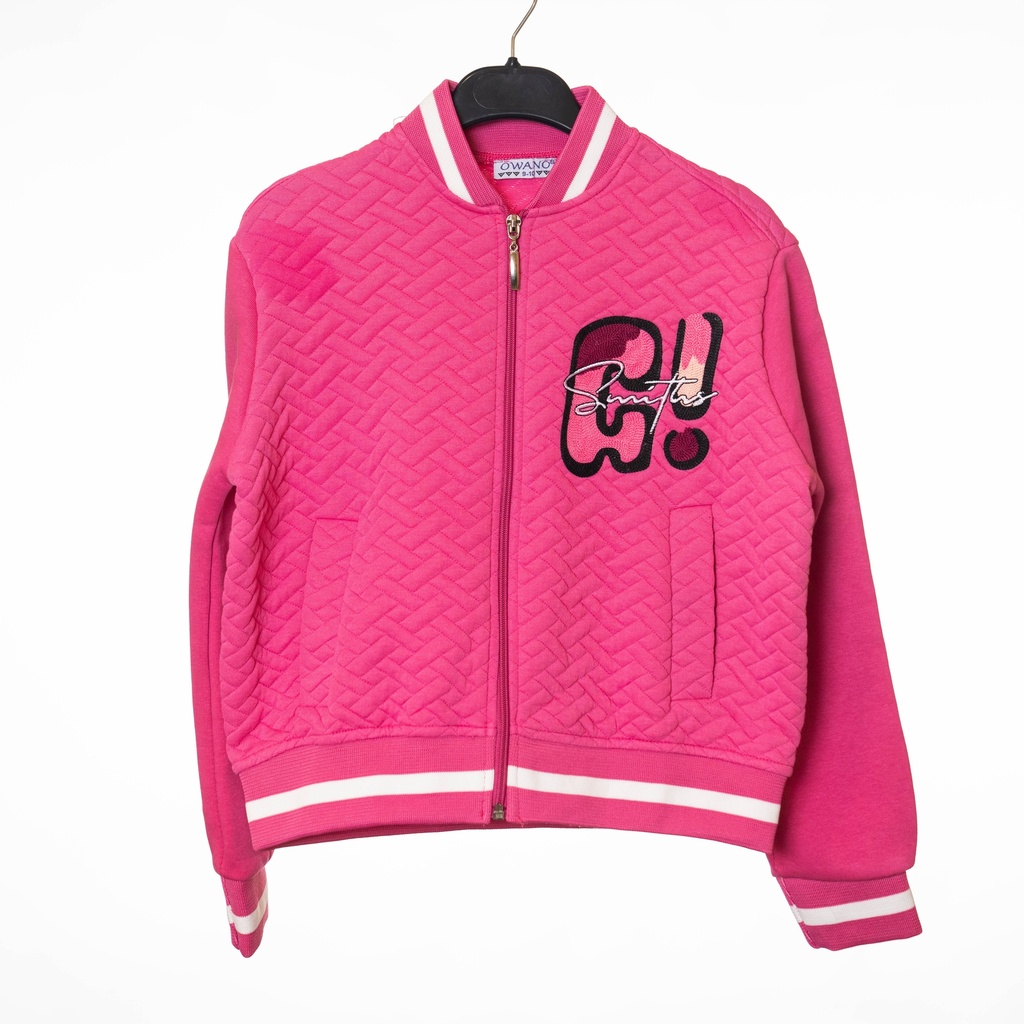3593 Bomber fille rose 