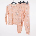 35208 Pyjama saumon motif ciel étoilé 