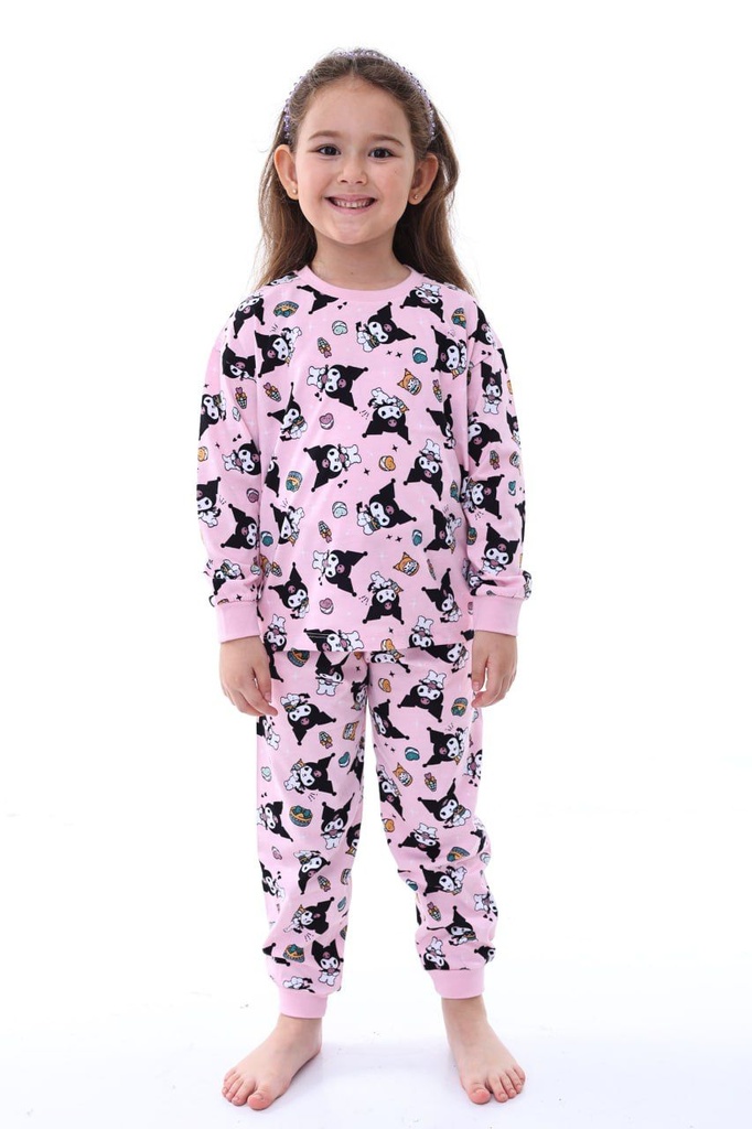 31228 Pyjama rose motif