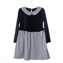7029 Robe noir et blanc