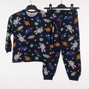 32210 Pyjama garçon bleu Espace