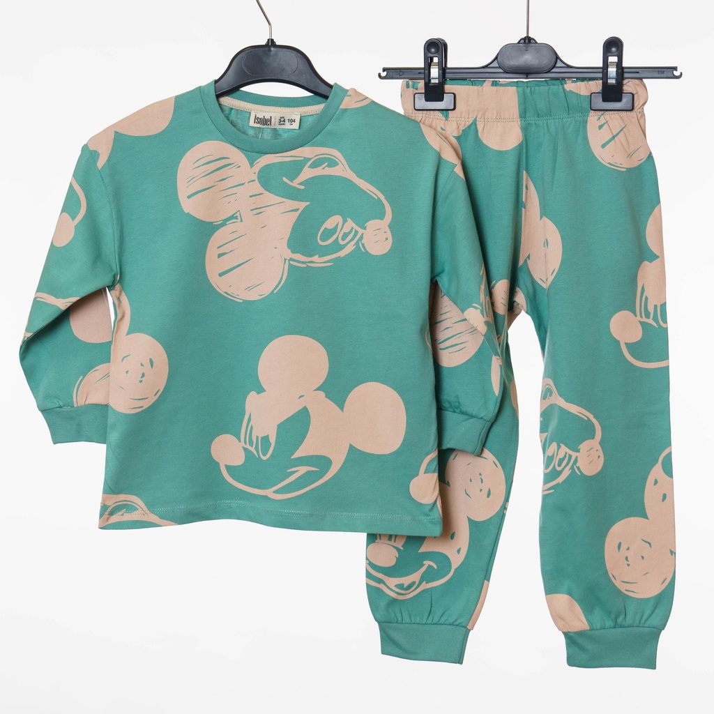 35210 Pyjama vert Mikey