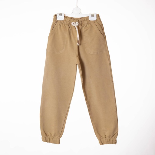22345 pantalon coton beige 