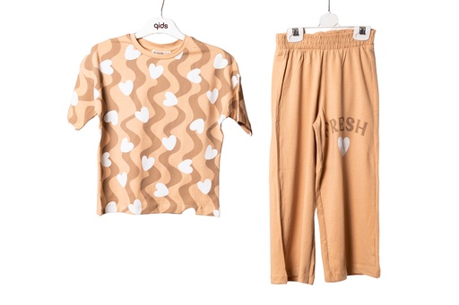 7455 Ensemble pantalon marron