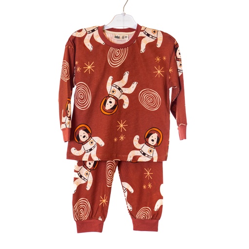32203 pyjama isobel garçon marron