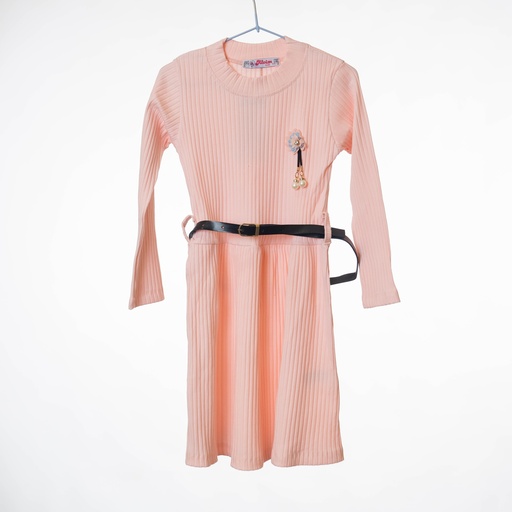 6931 Robe pull rose