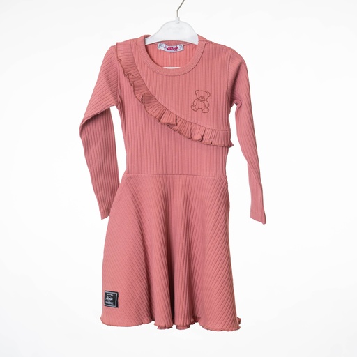 6941 Robe pull ocre 