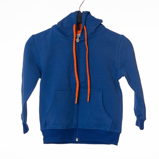 17201 Pull capuche bleu foncé paty kids 