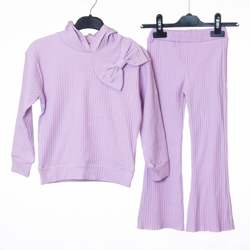 7131 Ensemble mauve fille