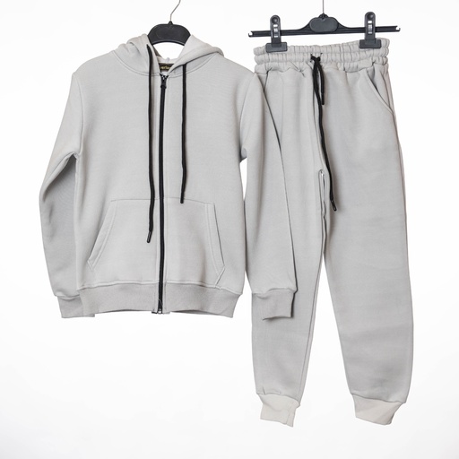 4040 Ensemble jogging gris clair