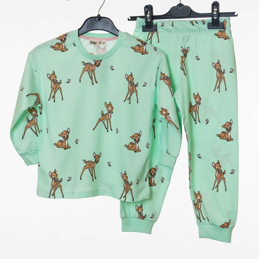 35207 Pyjama vert Bambi 