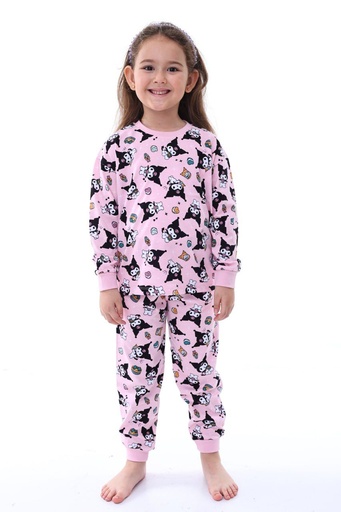 31228 Pyjama rose motif