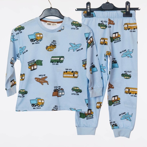 32231 Pyjama garçon bleu camion